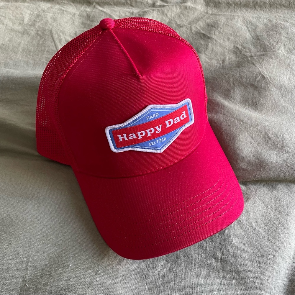 NWT Happy Dad Trucker Hat